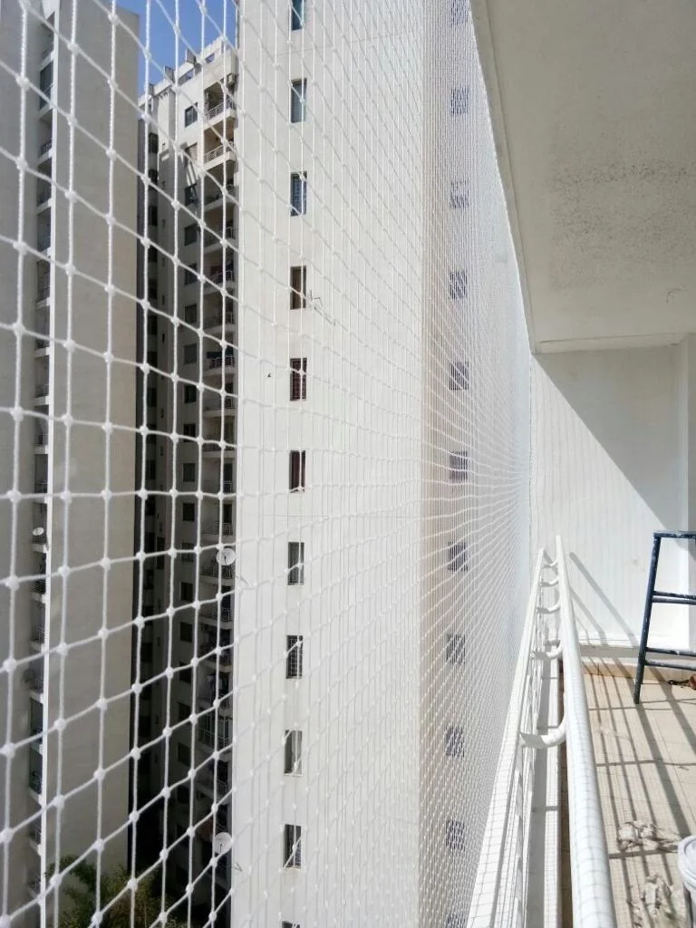 Multi-Storey Tower Facade Netting