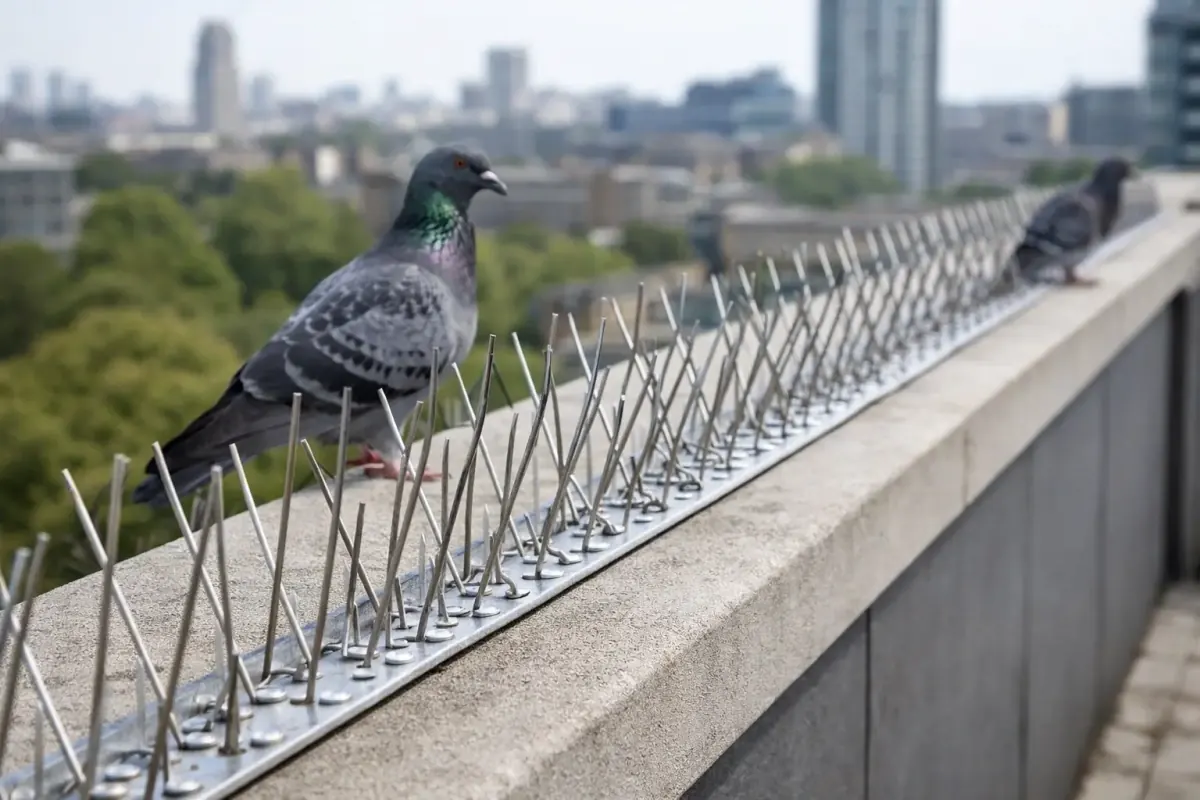 Bird Spikes Detail